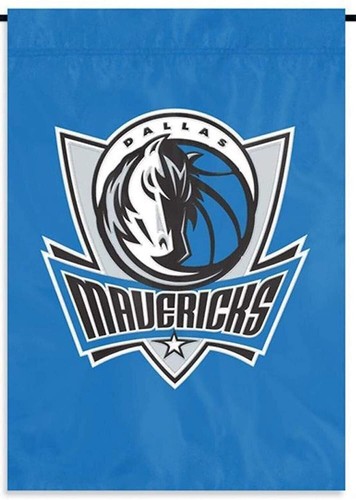 Dallas Mavericks Premium Garden Flag Banner Applique Embroidered 12.5x18 Inch - Picture 1 of 2