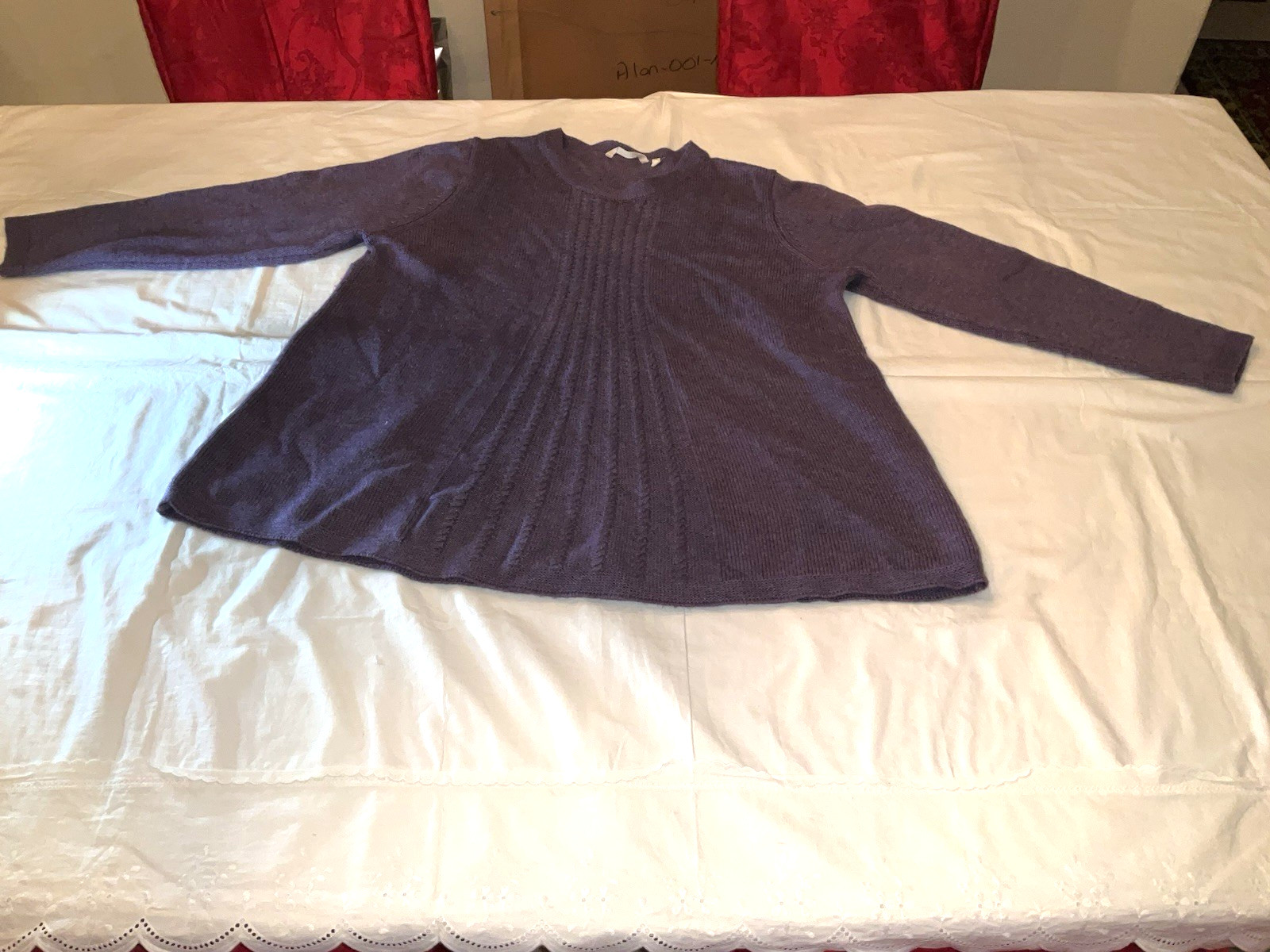 Soft Surroundings Pullover Cable Knit Sweater Wom… - image 1