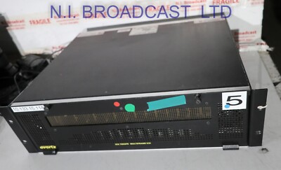 Evertz 7700 Rack mit 10x HDSDI Video DAs 7700da7-hd, 1x 7721ae-a4-hd Embedder
