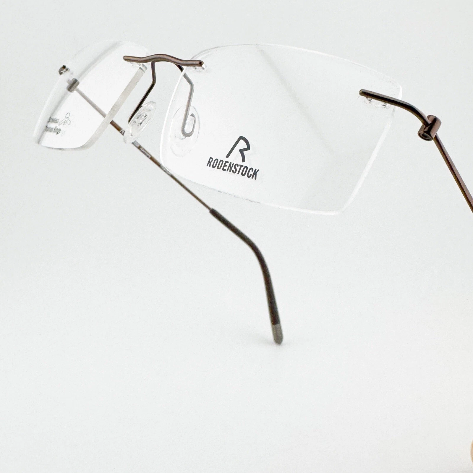 Authentic Rodenstock Germany R 7054 S1 D Eyeglasses Rimless Frame Titanium Specs