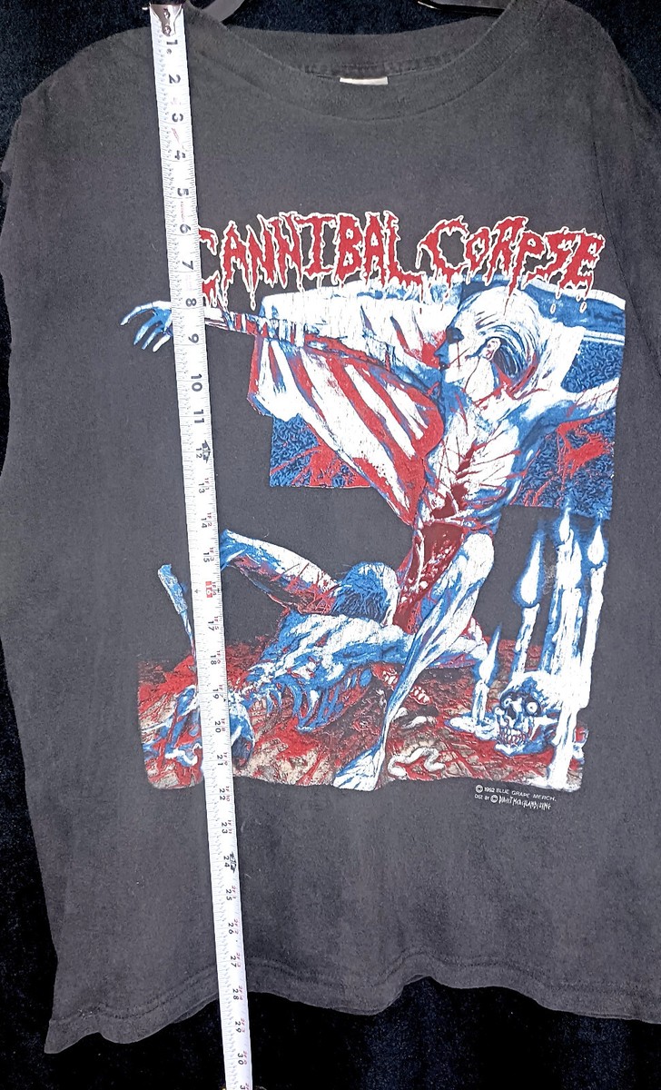 CANNIBAL CORPSE ツアーTシャツ 1994 ヴィンテージ　ロック 90's 90年代 90s カンニバル・コープス 音楽 バンT 長袖 Tシャツ