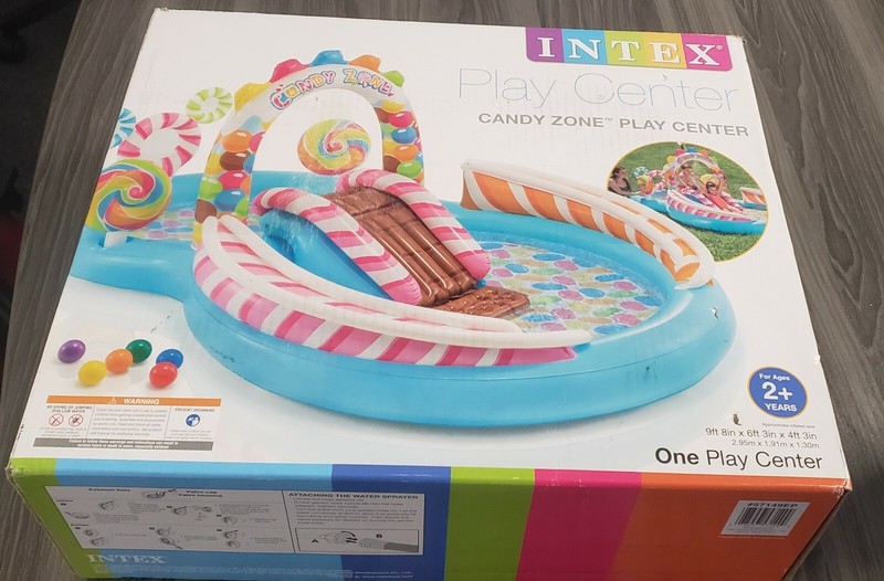candy zone inflatable pool