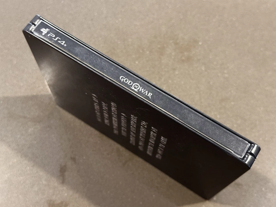 God of War Limited Edition PS4 Steelbook Game & DLC Codes Near New✅ Free Post - Image 3 of 4