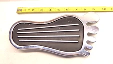 Vintage Cal-Custom Chrome Bare Foot Feet Gas Pedal 30-3008-1 Hot Rat Rod