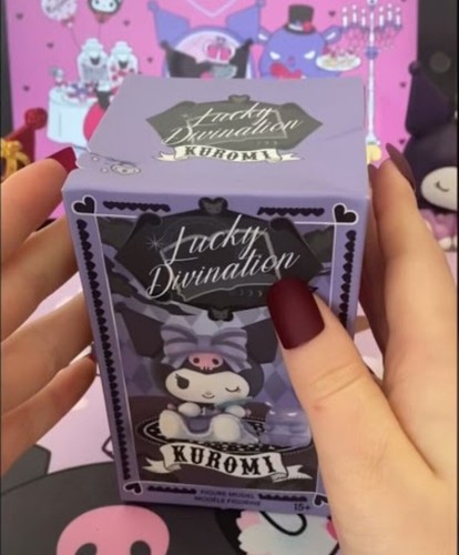 Sanrio Kuromi Figure Lucky Divination Blind Box Devil Purple 1box - Picture 2 of 6