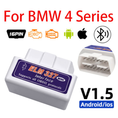 OBD2 ELM 327 Auto Scanner Werkzeug Android IOS Fehlercode Mini BT Leser Fit 4 Serie