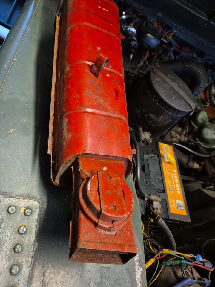 Filtro de aire caja de aire Triumph TR7 (BT138) COMO SE VE PROYECTO TR7 todo completo Foto 2 de 4