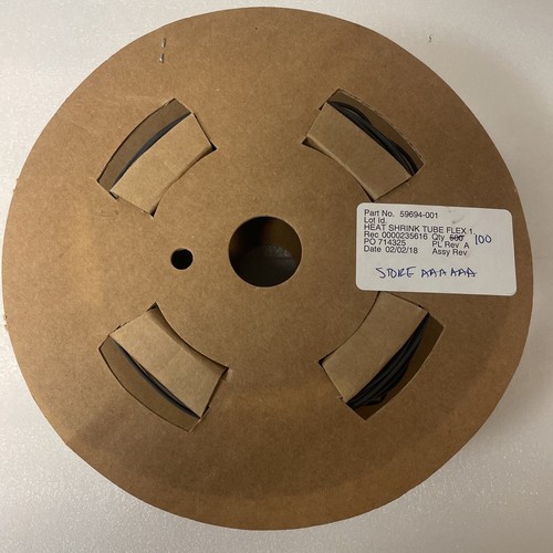 100 Foot C16404-000 VERSAFIT-MINI-SPL-3/64-BK Heatshrink 3/64" x 100' Black - Picture 4 of 7