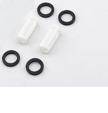 NEW MR. GASKET 896G (2) CLEARVIEW FUEL FILTER...