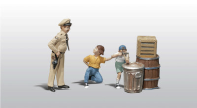 Woodland Scenics O Scale Hobo Figures (A2734) - 2025 Release, C-10 Mint Condition