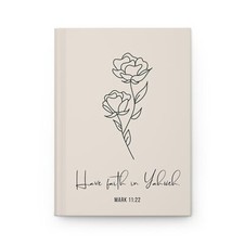 Bible Verse Hardcover Journal Matte