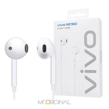 Original VIVO Official XE160 3.5mm Jack Semi In-ear Headphones - White