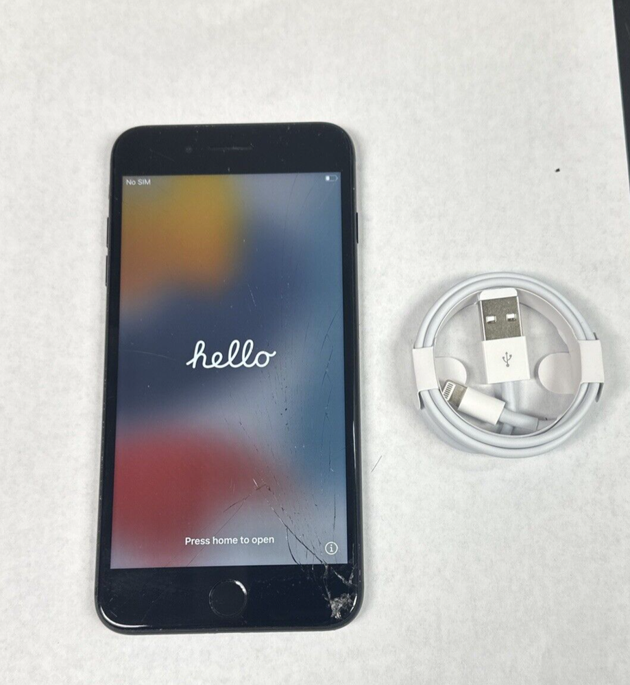 Apple iPhone 7 Plus Black Clean IMEI 32 GB No iCloud Retina HD Display A1784