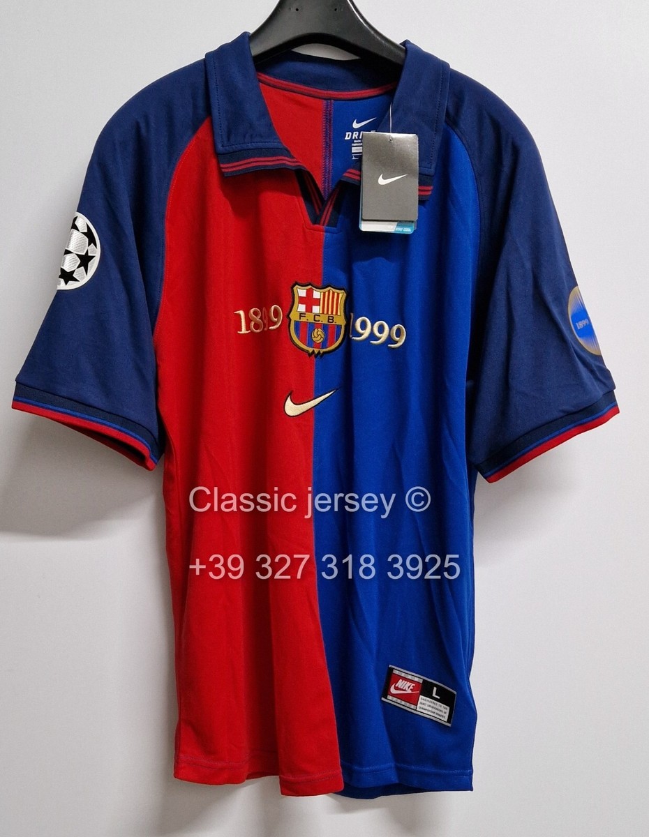 Barcelona Home Jersey 1999 2000 Luis Figo 7 | eBay