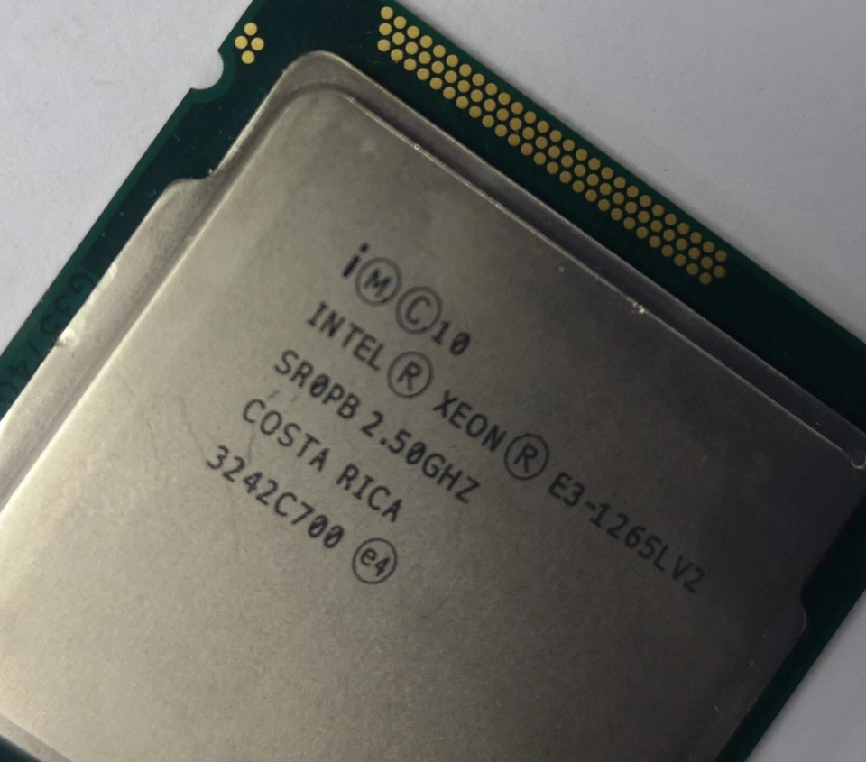 Intel Xeon E3-1265L v2 Processor 1265lv2 CPU Socket LGA1155 Quad-core 45W TDP - Image 2 of 4