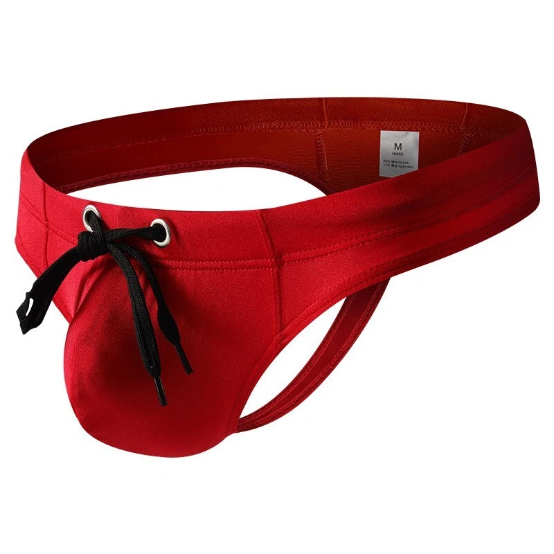 Tanga de natación para hombre Tanga Playa Bikini Tanga Hombre T Pantalones Traje de baño Pantalones cortos Foto 3 de 4