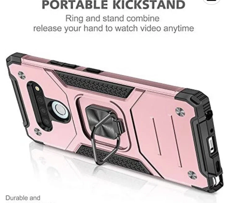 YmhxcY 兼容 LG Stylo 6 保护壳 带高清屏幕保护膜,装甲级 — 第 4/4 张图片