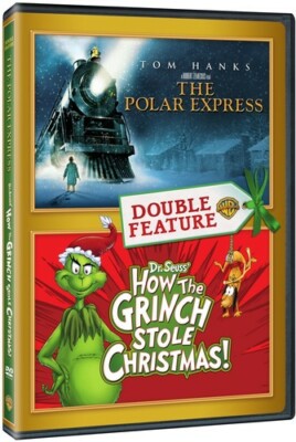 The Polar Express / How the Grinch Stole Christmas DVD  NEW