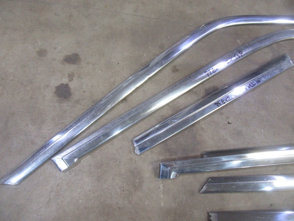 1965 Mercury Monterey 4 двери седан наружная оконная рама отделка молдинг нержавеющая сталь - Изображение 4 из 4