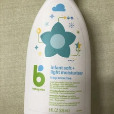 Babyganics Infant Soft + Light Moisturizer Fragrance Free