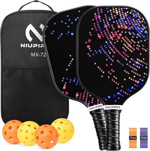 Pickleball Paddles Set of 2/4, USAPA Approved Lightweight Pickleball Rackets - Picture 10 of 12