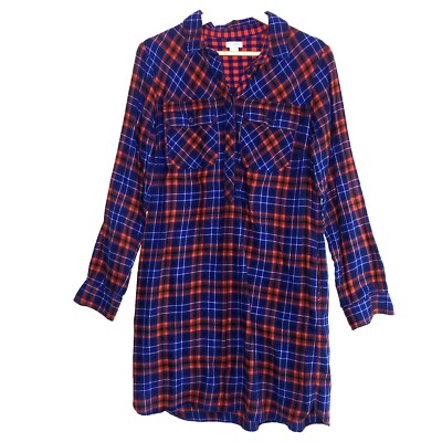 oversized flannel shirt dress Oversized Flannel Shirt Dress
