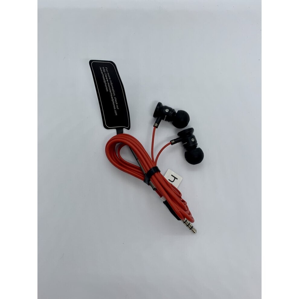 【未使用】Beats by Dr. Dre urBeats Monster Genuine BEATS By Dr.Dre UrBeats Monster In-Ear Headphone - BLACK