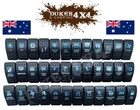 Rocker Switch ARB Carling Style LED 12V 24V Waterproof Heaps Designs A-F