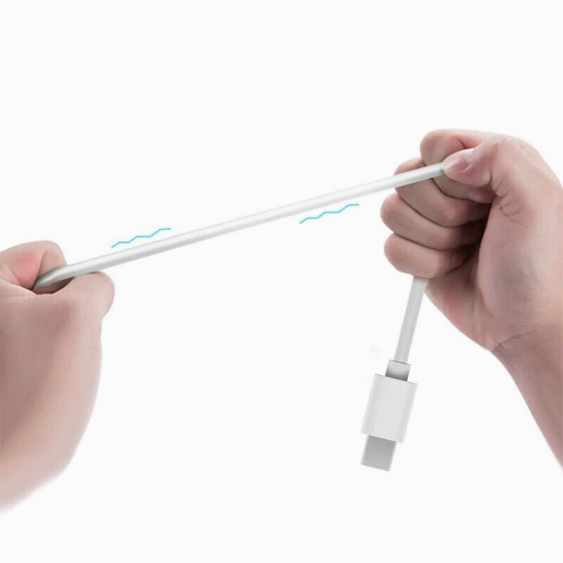 3X Cavo Dati USB Tipo C USB-C Cavo Di Ricarica In Bianco Per Motorola Moto G31 - Foto 5