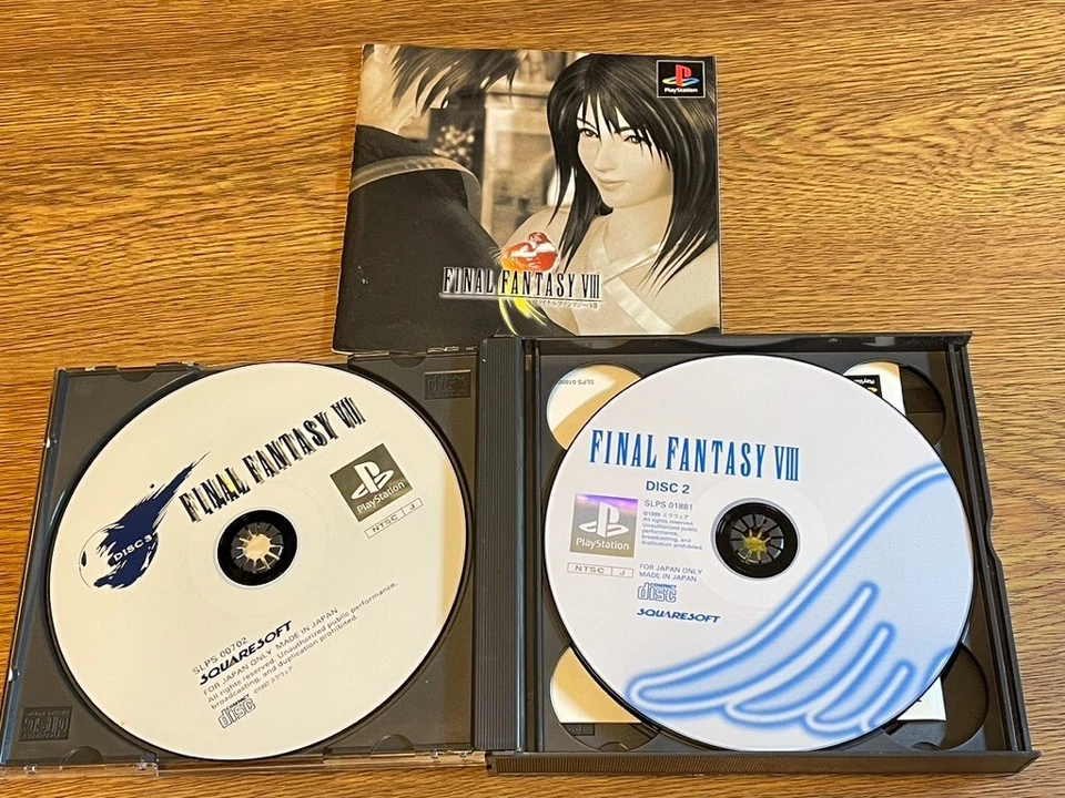 SONY PLAYSTATION  PS  JAPAN FINAL FANTASY 8 Ⅷ - Image 2 of 3