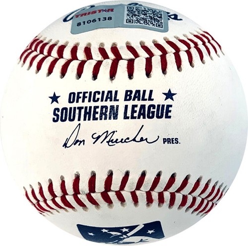 COREY PAVIN SIGNED AUTOGRAPHED SOUTHERN LEAGUE BASEBALL TRISTAR - PGA TOUR - Picture 4 of 4