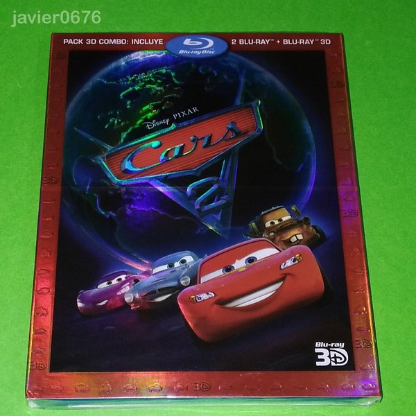 CARS 2 DISNEY PIXAR BLU-RAY 3D + BLU-RAY NUEVO Y PRECINTADO