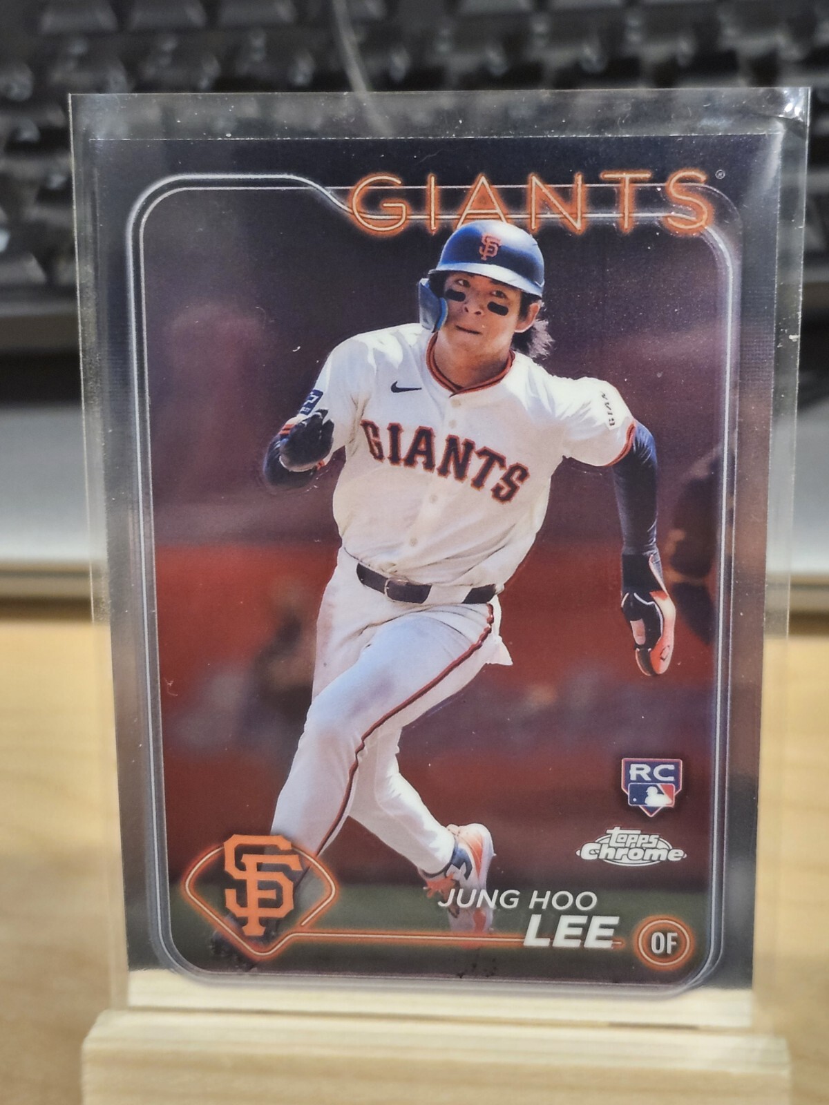 2024 Topps Chrome Jung Hoo Lee RC Rookie #201 San Francisco Giants