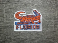 University of Florida Gators Vintage Style Embroidered Iron On Patch 3" x 2.5"