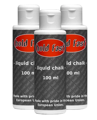 hold fast liquid Chalk 3x100ml Flasche | flüssigkreide für den besten Grip