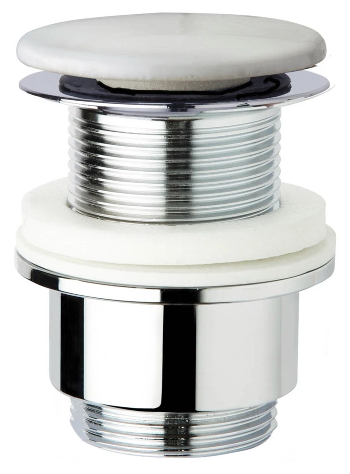 Omptea Bonde Klappsofa aus Messing Verchromt für Waschbecken Und Bidet - Bild 2 von 4