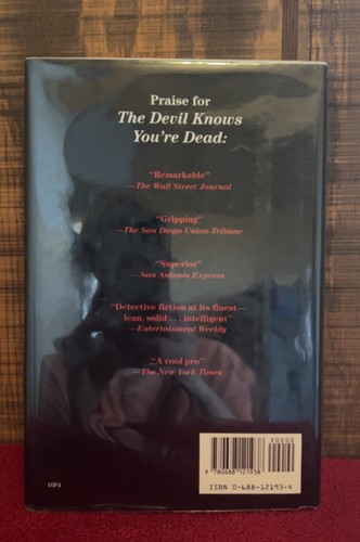 Signed Autographed 1st Edition Book A Long Line of Dead Men by Lawrence Block - Foto 4 di 18