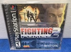 Fighting Force 2 CIB great shape w/registration card tested PS1 Playstation