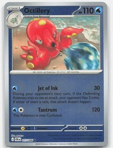 Octillery 017/086 Chaos Rising Reverse Holo