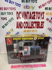 1:25 AMT White Western Star Conventional Tractor /Sleeper  Factory Sealed 🔥