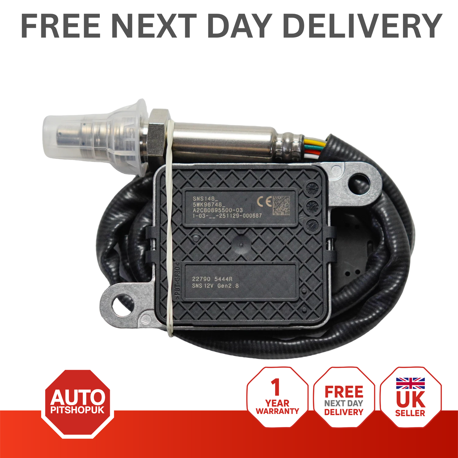 NOX Sensor for Renault Trafic B (2014-2021) 1.6 D & Master B (2010->>>) 2.3 D - Image 9