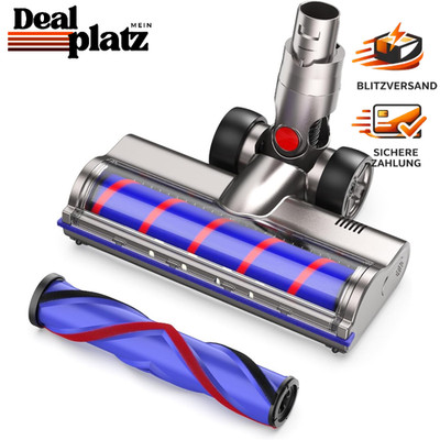Motorbar Bodenbürste für Dyson V6 DC58 DC59 DC61 DC62 mit LED