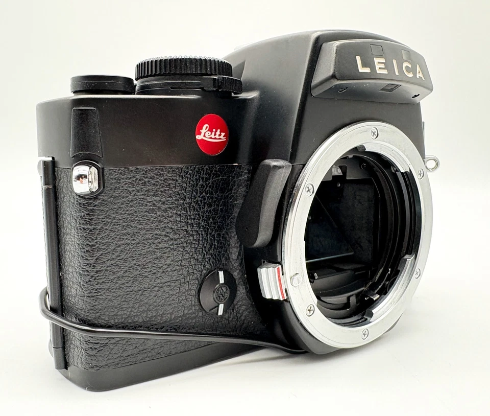 Meter Works [COMO NUEVO] Leica R4s Negro SLR 35mm Film Camera Body R4 Data... - Imagen 4 de 4