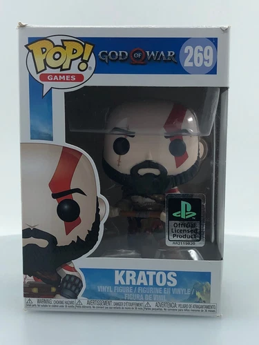 Funko POP! Games God of War Kratos #272 Vinyl Figure DAMAGED BOX SEE PICS