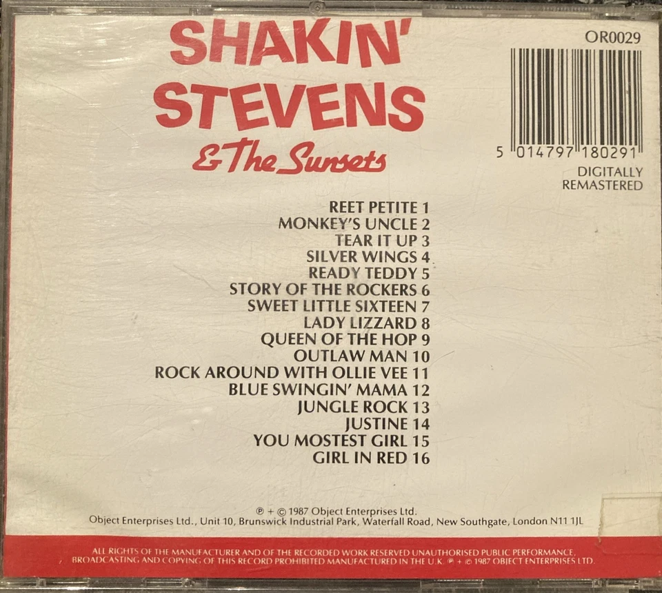 Shakin Stevens und The Sunsets CD  - Bild 2 von 2
