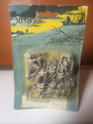 Minifigs Historical Mini 15mm Hussite Wars Moravian Hvy Lancers D-721 Pack New
