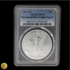2021-W American Silver Eagle PCGS SP70 Burnished- Type 2 -E628