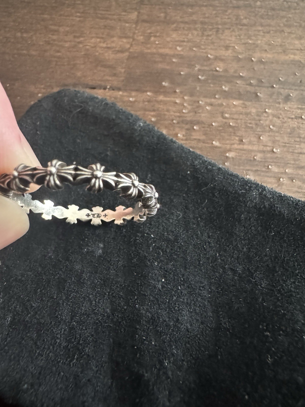 Chrome Hearts Tiny E Ring Size 10 - image 6