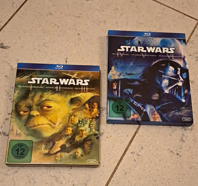 Star Wars Blu-ray Set I-III & IV-VI, Deutsch (2011) sehr gut
