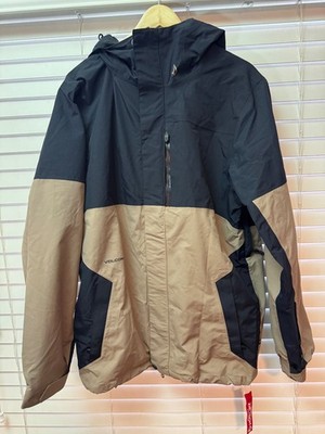 Volcom Mens L GoreTex Jacket - Chestnut Brown × 1 CHESTNUT BROWN / M